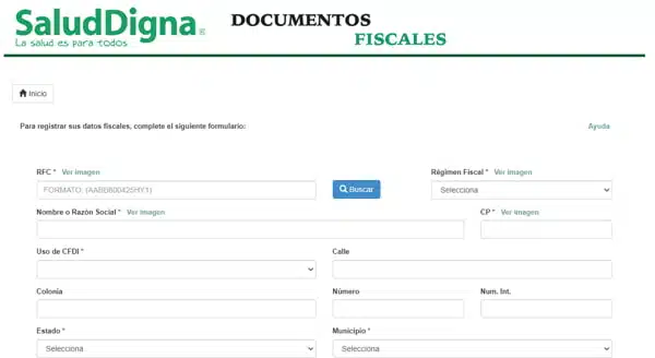 Proceso de Facturación Electrónica en Salud Digna paso 3
